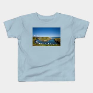 Seaton Sluice Summer Sunshine Kids T-Shirt